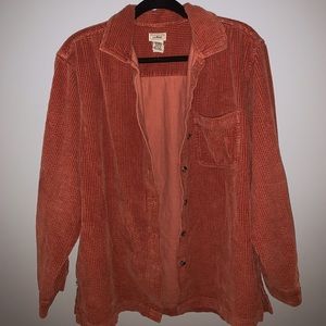 Vintage Burnt Orange Button Down